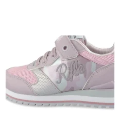 Baskets Running ROSE Fille Motif Iridescent Scratch