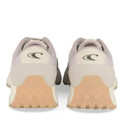 Baskets Running VIOLET Fille Motif Uni Elastique