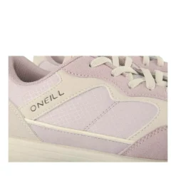 Baskets Running VIOLET Fille Motif Uni Elastique