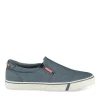 Baskets Slip-on MARINE Homme Motif Uni A Enfiler