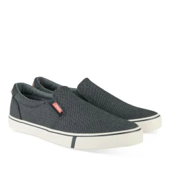 Baskets Slip-on MARINE Homme Motif Uni A Enfiler