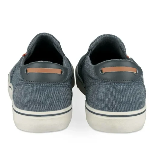 Baskets Slip-on MARINE Homme Motif Uni A Enfiler
