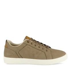 Baskets TAUPE Homme Motif Uni Lacets