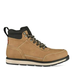 Baskets TAUPE Homme Motif Uni A Enfiler