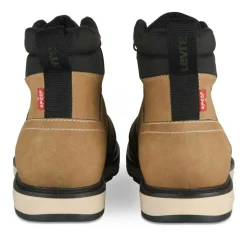 Baskets TAUPE Homme Motif Uni A Enfiler