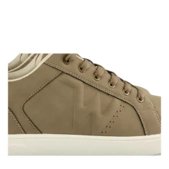 Baskets TAUPE Homme Motif Uni Lacets