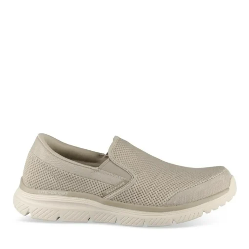 Baskets TAUPE SKECHERS Burns 2.0-Jeaniss