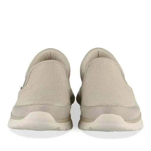Baskets TAUPE SKECHERS Burns 2.0-Jeaniss