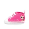 Baskets Toile FUSCHIA Fille Elastique