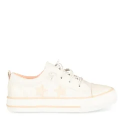 Baskets Toile ICE Fille Elastique