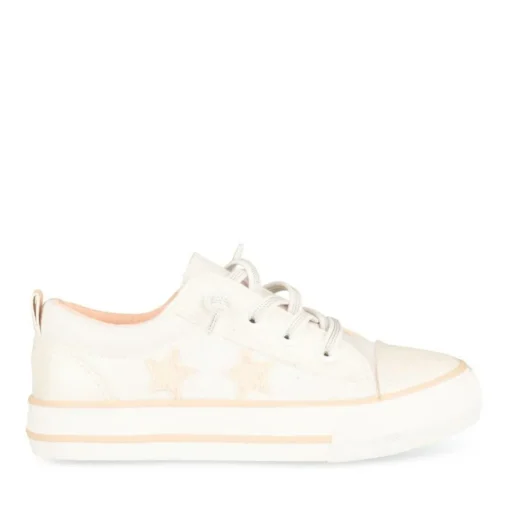 Baskets Toile ICE Fille Elastique