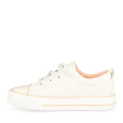 Baskets Toile ICE Fille Elastique