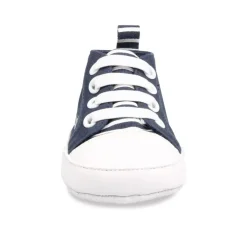 Baskets Toile MARINE Garçon Elastique
