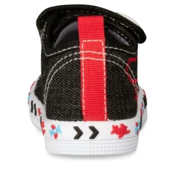 Baskets Toile NOIR Garçon Scratch