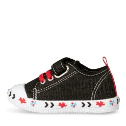 Baskets Toile NOIR Garçon Scratch