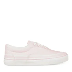 Baskets Toile ROSE Fille Lacets