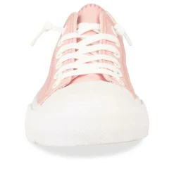 Baskets Toile ROSE Fille Elastique