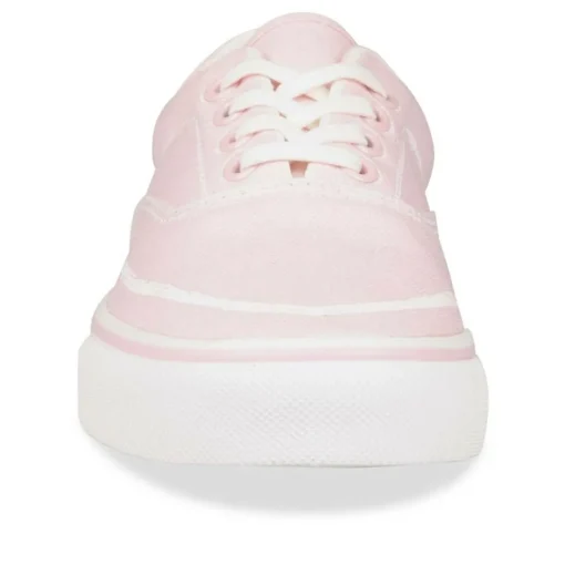 Baskets Toile ROSE Fille Lacets
