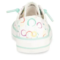 Baskets Toile VERT Fille Elastique