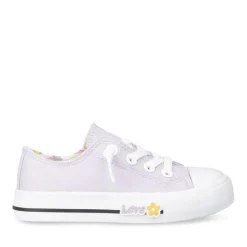 Baskets Toile VIOLET Fille Elastique