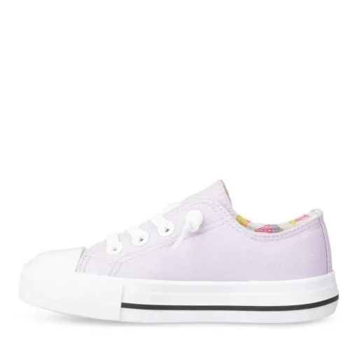 Baskets Toile VIOLET Fille Elastique