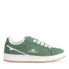 Baskets VERT Femme Motif Uni Lacets