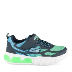 Baskets VERT Garçon Motif Uni Scratch