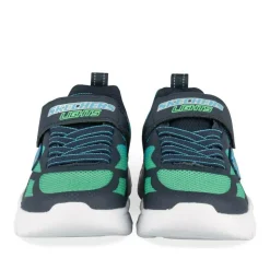 Baskets VERT Garçon Motif Uni Scratch