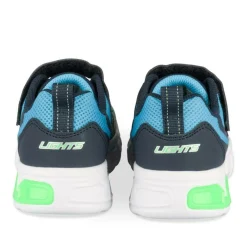 Baskets VERT Garçon Motif Uni Scratch