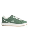 Baskets VERT Homme Motif Uni Lacets
