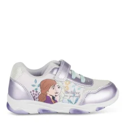 Baskets VIOLET Fille Motif Uni Scratch