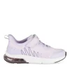 Baskets VIOLET Fille Motif Uni Scratch