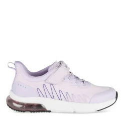 Baskets VIOLET Fille Motif Uni Scratch
