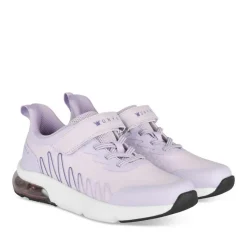 Baskets VIOLET Fille Motif Uni Scratch