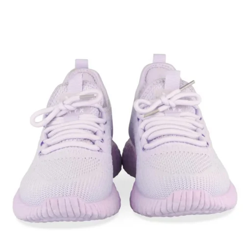 Baskets VIOLET Fille Motif Uni Lacets
