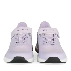 Baskets VIOLET Fille Motif Uni Scratch