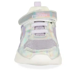Baskets VIOLET Fille Motif Iridescent Scratch