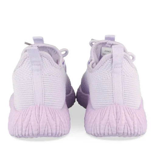 Baskets VIOLET Fille Motif Uni Lacets