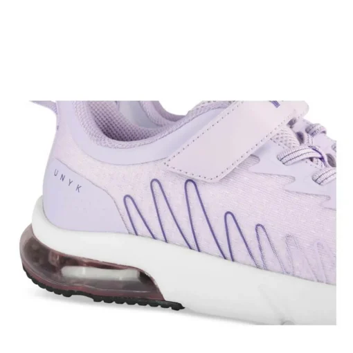 Baskets VIOLET Fille Motif Uni Scratch