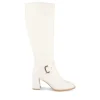 Bottes BEIGE Femme Fermeture éclair