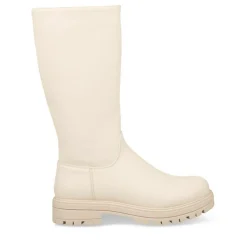 Bottes BEIGE Fille Motif Uni Fermeture éclair