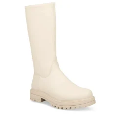 Bottes BEIGE Fille Motif Uni Fermeture éclair