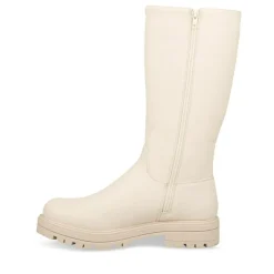 Bottes BEIGE Fille Motif Uni Fermeture éclair