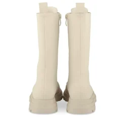 Bottes BEIGE Fille Motif Uni Lacets