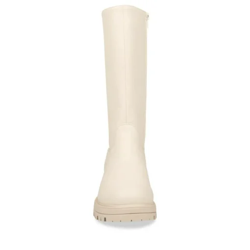 Bottes BEIGE Fille Motif Uni Fermeture éclair
