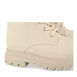 Bottes BEIGE Fille Motif Uni Lacets