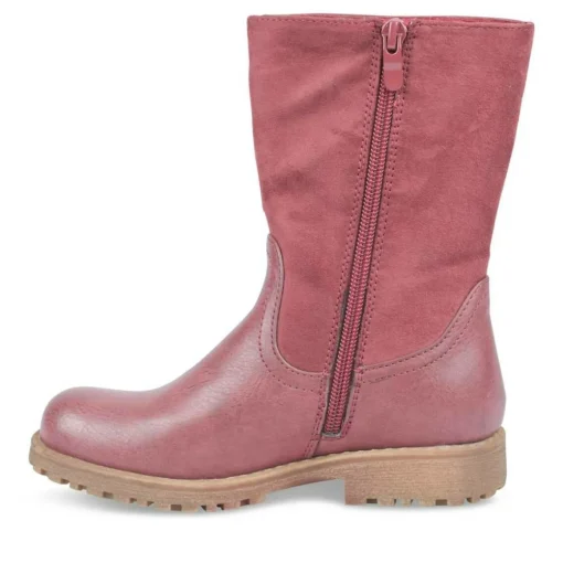 Bottes BORDEAUX Fille Fermeture éclair