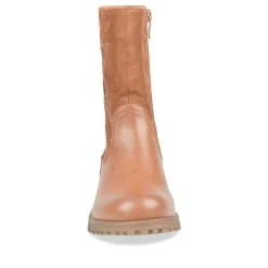 Bottes COGNAC Fille Fermeture éclair