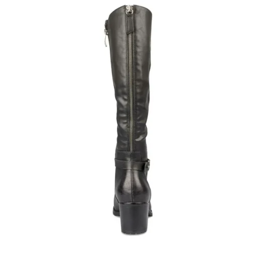 Bottes Confort NOIR Femme Fermeture éclair
