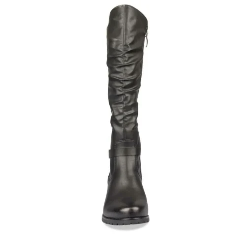 Bottes Confort NOIR Femme Fermeture éclair